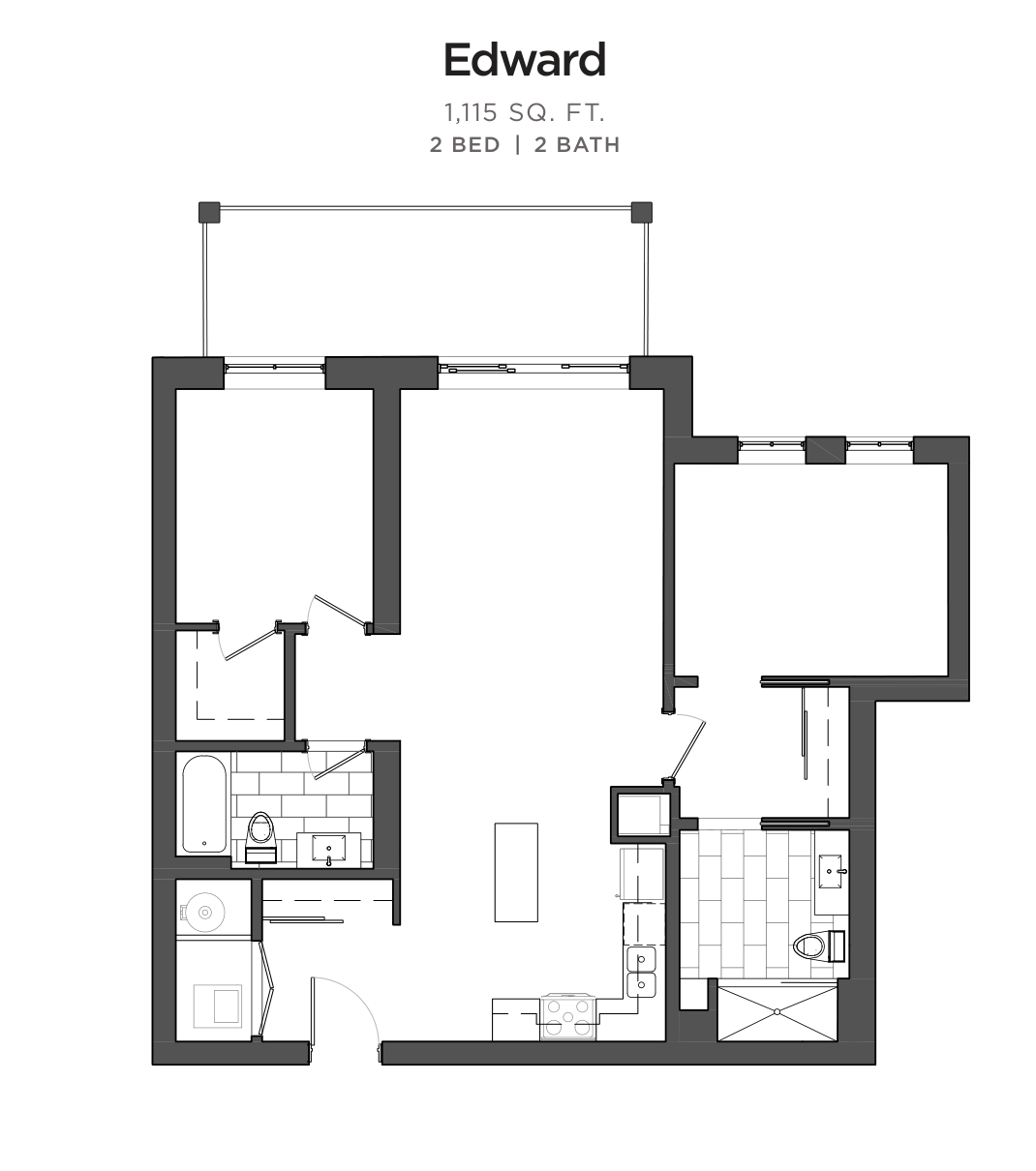 Edward model floor plan