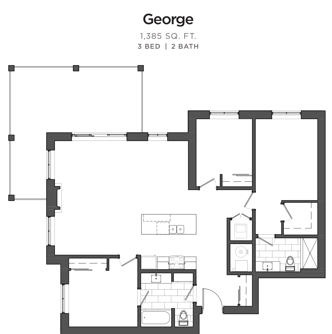 George model floor plan
