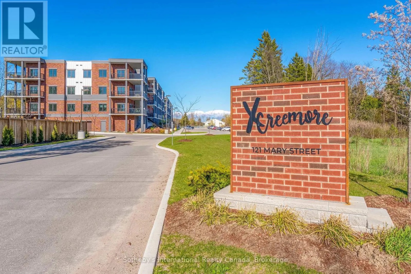 The Brix condo interior at 121 Mary Street, Creemore